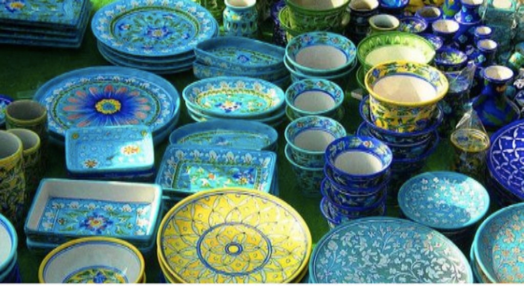 Indian Blue Pottery