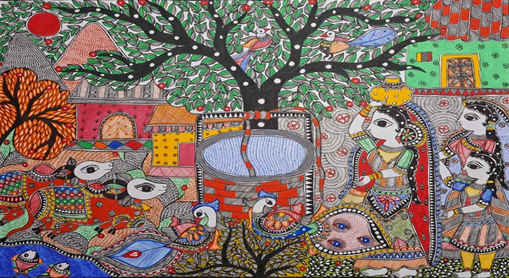 Understanding the Symbolism of Motifs in Madhubani Art