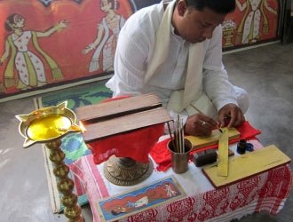 Manuscript Paintings of Assam- A narrative affair with the Sacred - MeMeraki.com