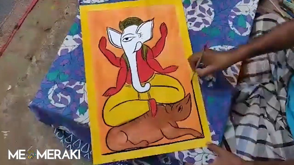 Patua Art by Manoranjan Chitrakar - MeMeraki.com