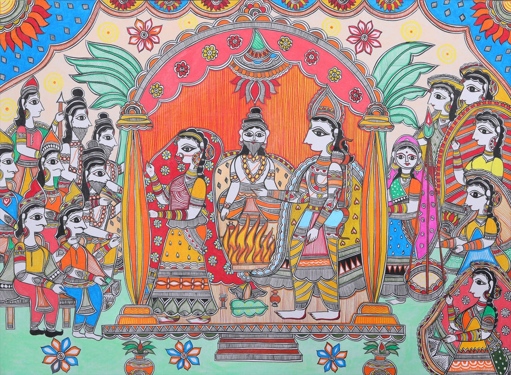 How To Identify a Madhubani Painting MeMeraki