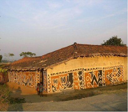 The Comb-Cut Paintings of Jharkhand: Sohrai and Khovar - MeMeraki.com