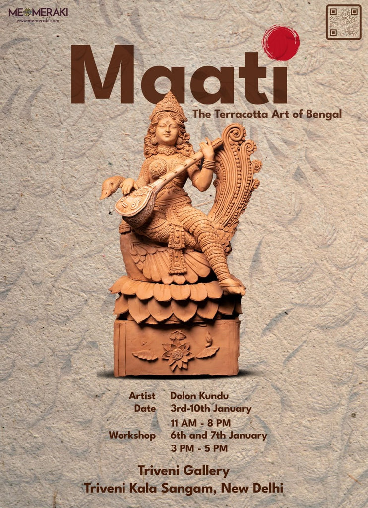 Maati, the Terracotta Art of Bengal by Dolon Kundu, Exhibition at Triveni by MeMeraki