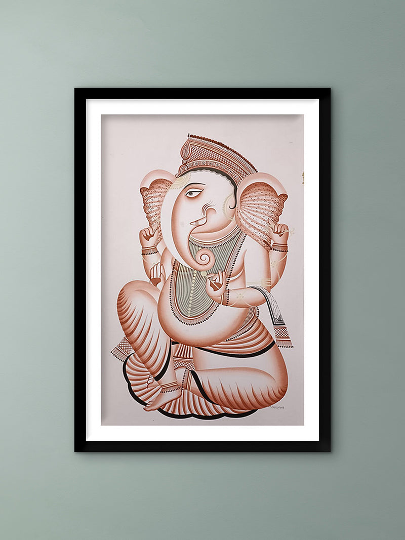 Buy Lord Ganesha In Kalighat by Anwar Chitrakar