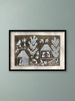 Shop A Warli Village, Warli Art by Dilip Bahotha