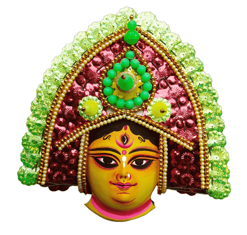 Shop Goddess Durga in Chhau Mask by Dharmendra Sutradhar