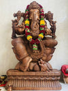 Shop Ganesha in Teak Wood Carving by Roshan Vimal 