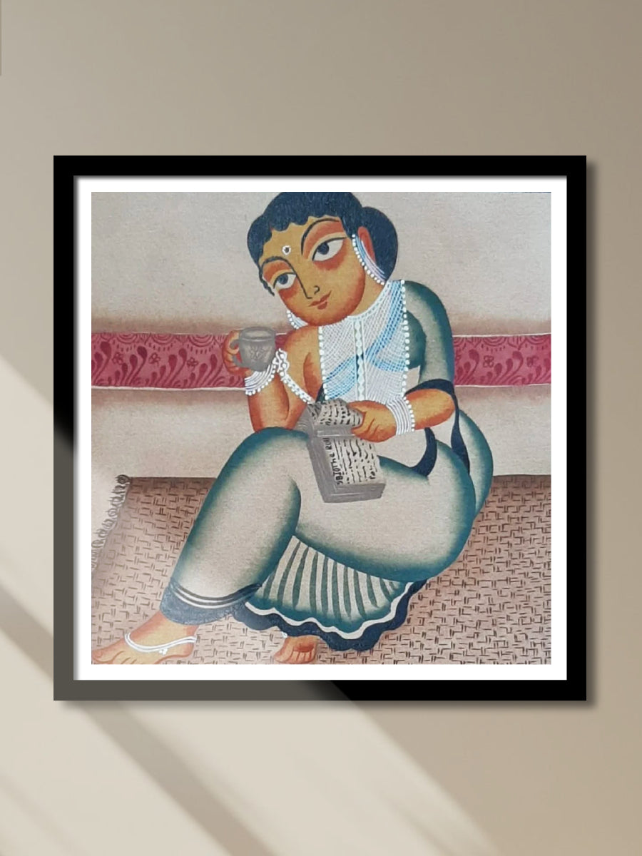 Shop A Bibi in Kalighat Art by Bapi Chitrakar