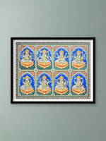 Buy Ashta Lakshmi In Odisha Pattachitra by Gitanjali Das