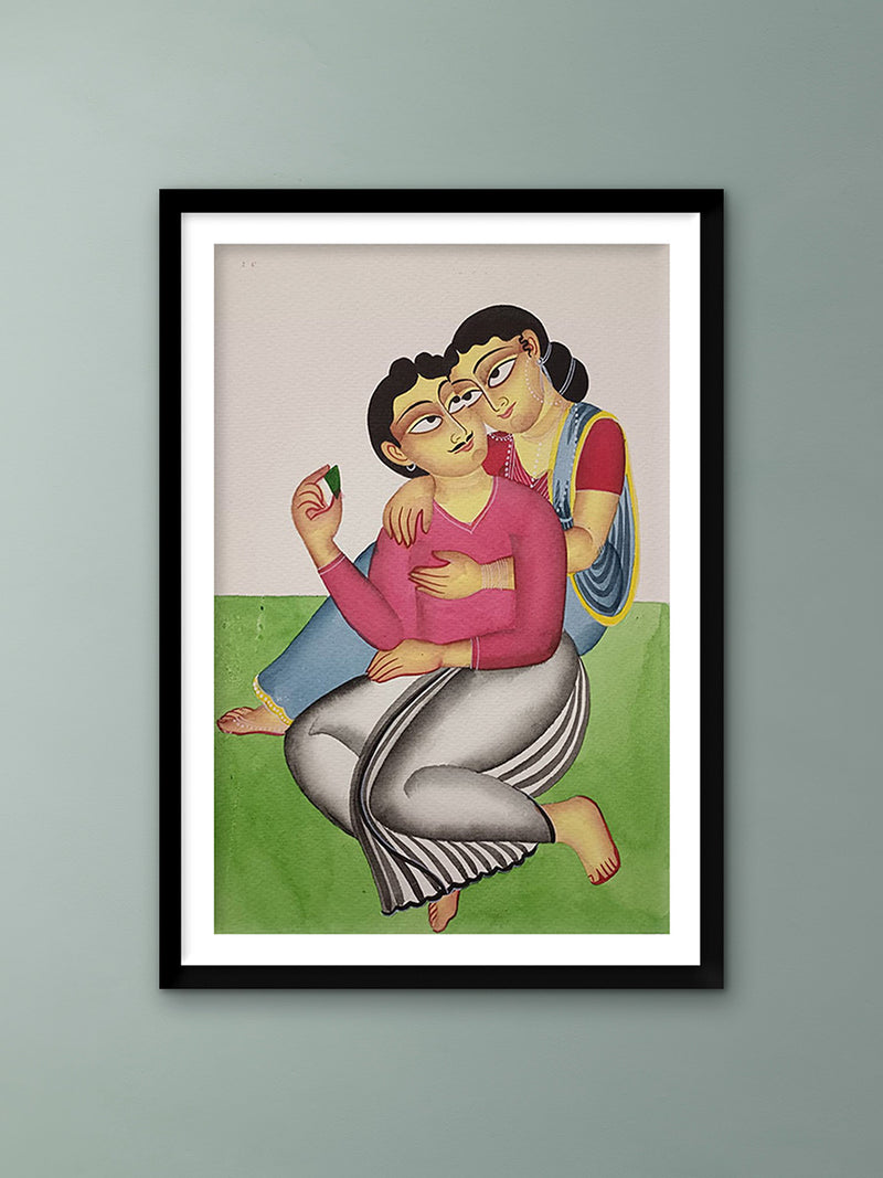 Buy Babu and Bibi In Kalighat by Anwar Chitrakar