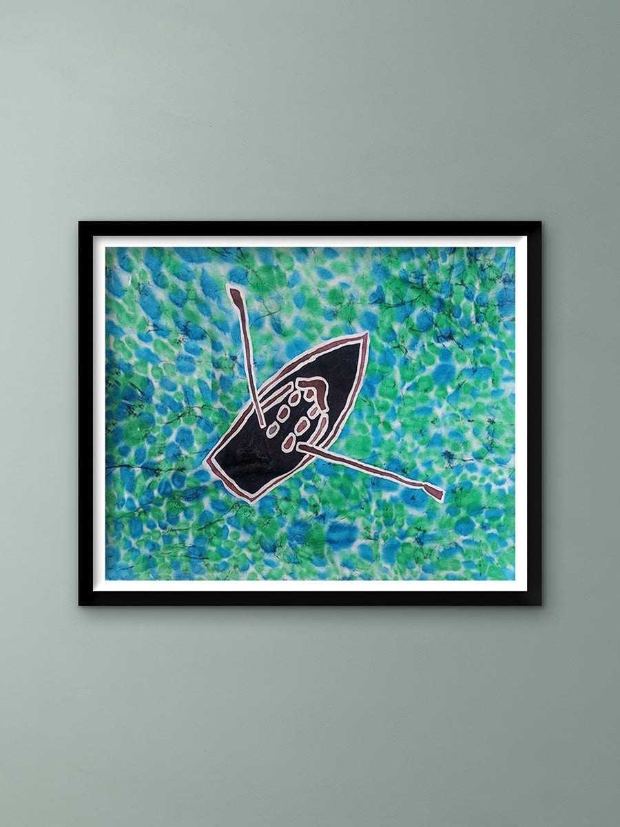 Buy Boat In Batik by Anwar Husen Khatri