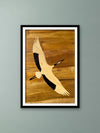 Buy Crane  in Wood Inlay by Mohan Kumar