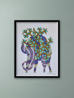 Buy Elephant in Gond by Saroj Venkat Shyam