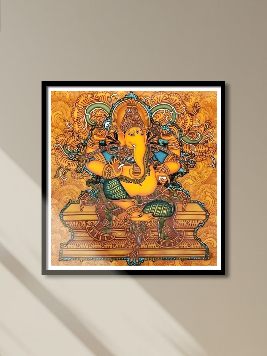 Shop Ganesha in Kerala Mural by Adarsh