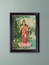 Buy Goddess Lakshmi In Oleograph by Raja Ravi Varma