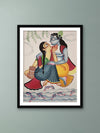 Buy Krishna and Radha In Kalighat by Anwar Chitrakar