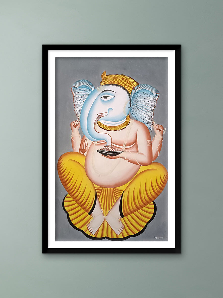 Buy Lord Ganesha In Kalighat by Anwar Chitrakar