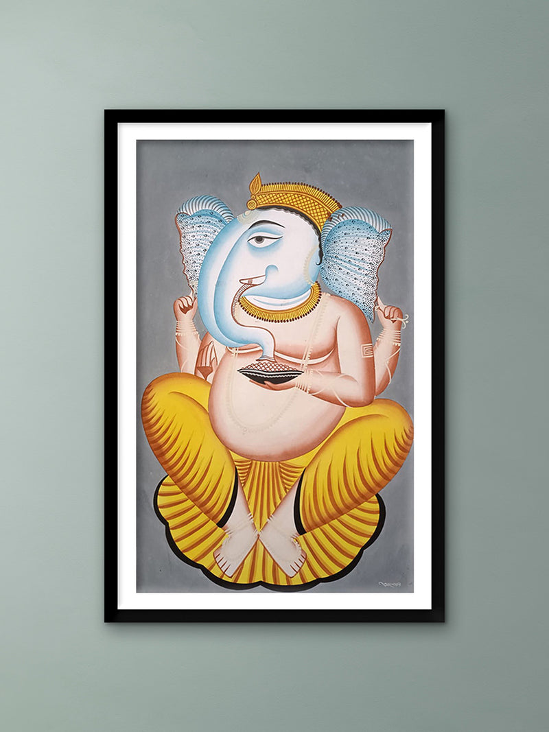 Buy Lord Ganesha In Kalighat by Anwar Chitrakar