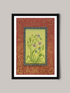 Shop Mughal Flowers in Miniature Painting by Mohan Prajapati