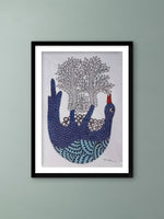 Buy Peacock & Tree In Gond by Manoj Tekam