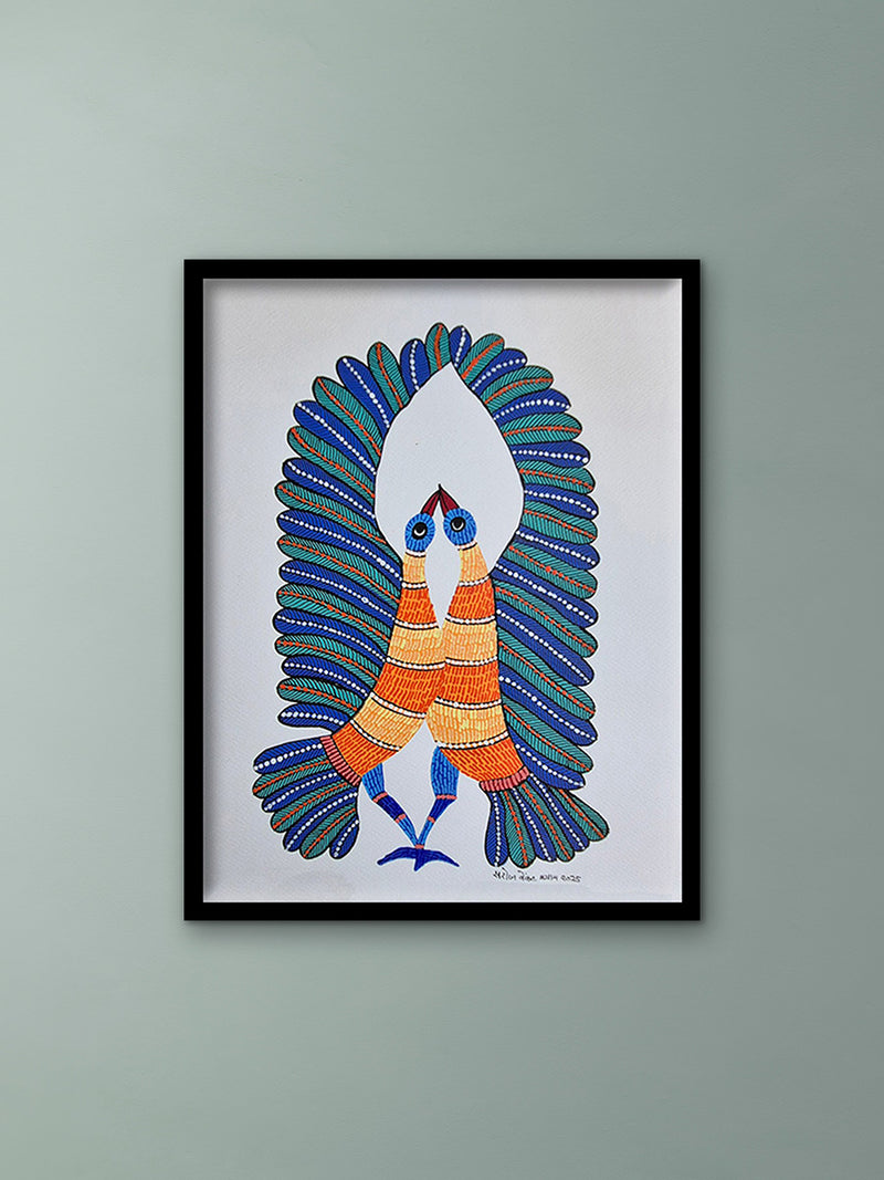 Buy Peacocks In Gond by Saroj Venkat Shyam