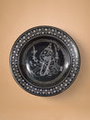 Shop Plate in Black Pottery by Ramjatan Prajapati