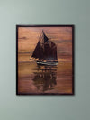 Buy Sailing boat in Wood Inlay by Mohan Kumar