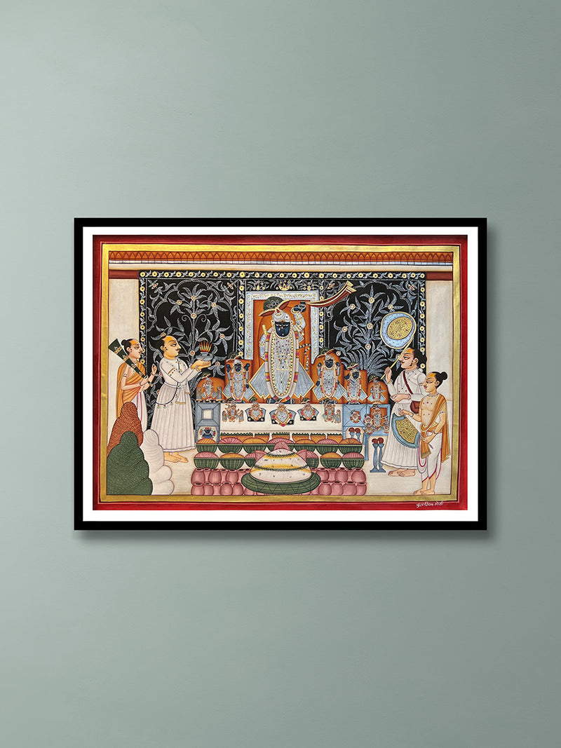 Shop Shrinathji Darshan in Pichwai by Naveen Soni