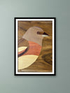 Buy Sparrow in Wood Inlay by Mohan Kumar