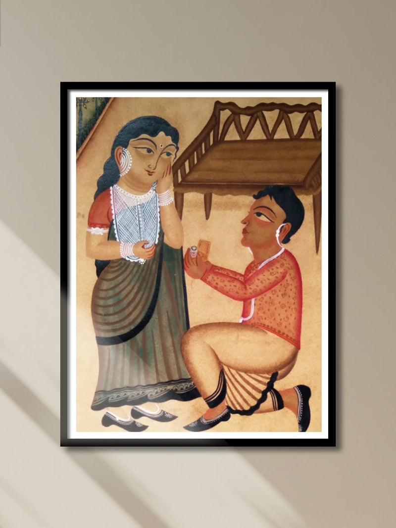 Shop Symbol of Unity: Kalighat Art by Bapi Chitrakar