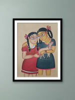 Buy Two Girls In Kalighat by Anwar Chitrakar