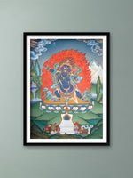 Buy Vajrapani: Thangka Painting by Krishna Tashi Palmo