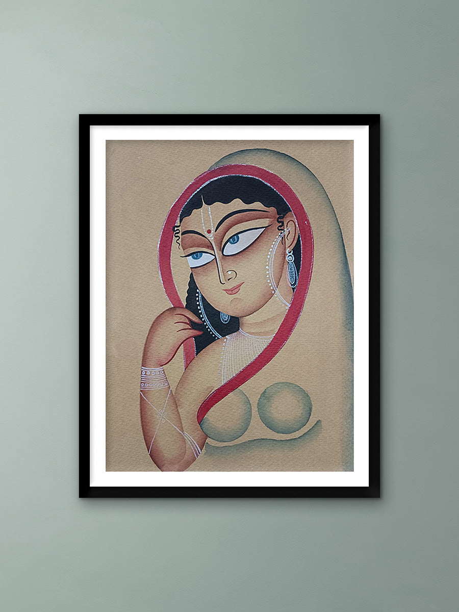 Buy Woman In Kalighat by Anwar Chitrakar