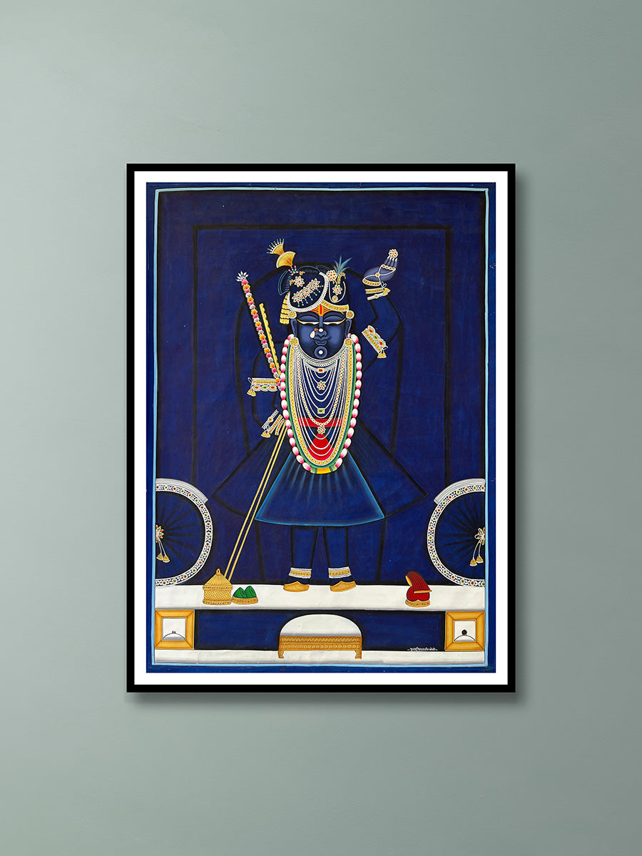 Buy Shrinathji in Pichwai by Naveen Soni