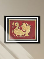 Shop Gilded Opulence: The Majestic Golden Peacock Mysore Painting