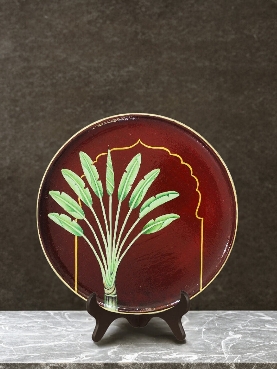 Shop Hand-painted Contemporary Pichwai Wall Décor Plate