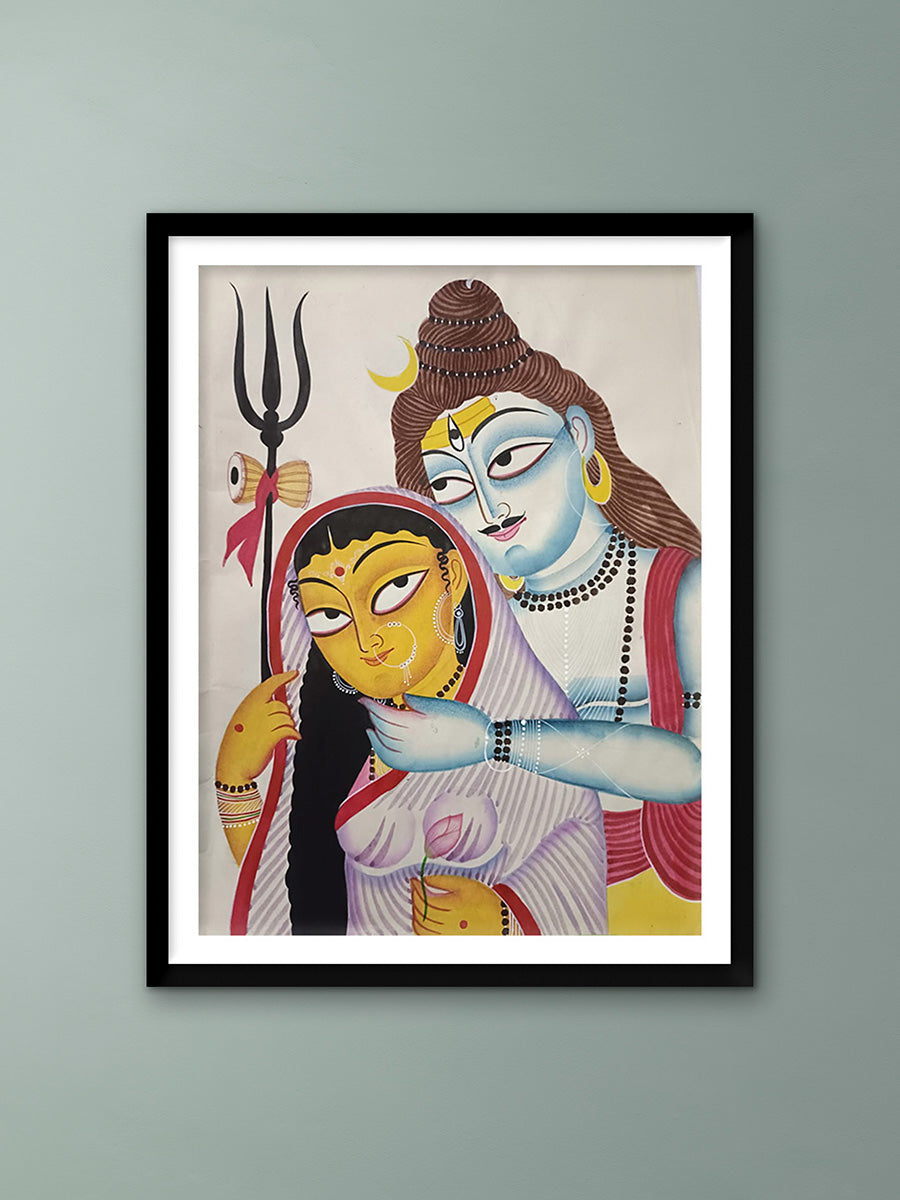 Shop Shiv Parvati In Kalighat by Anwar Chitrakar