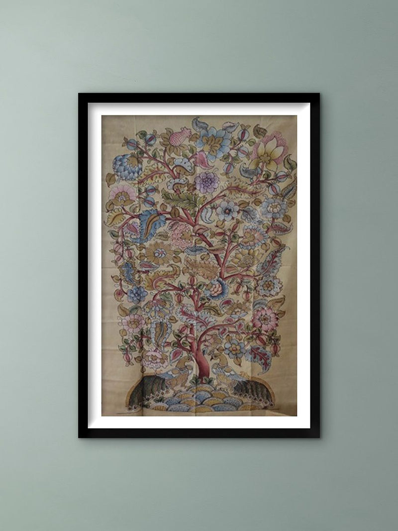 Shop Tree of Life : Kalamkari Painting by Sudheer