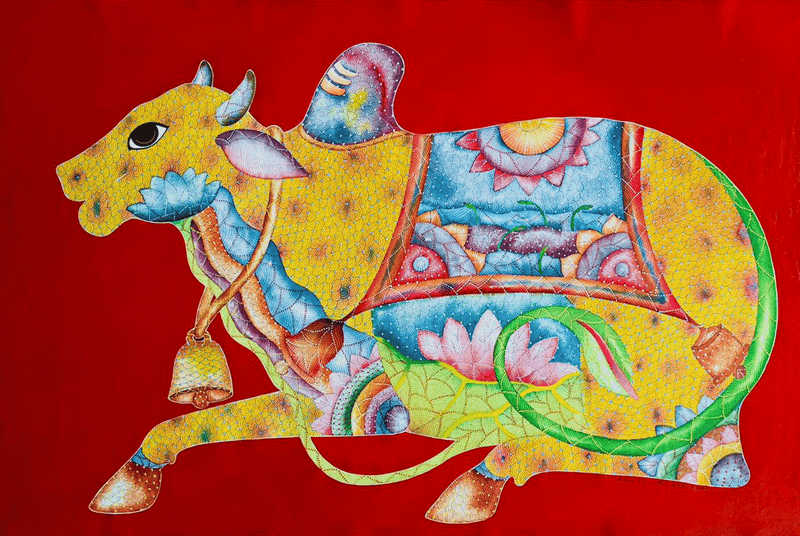 Buy Nandi Bull in Gond by Venkat Shyam
