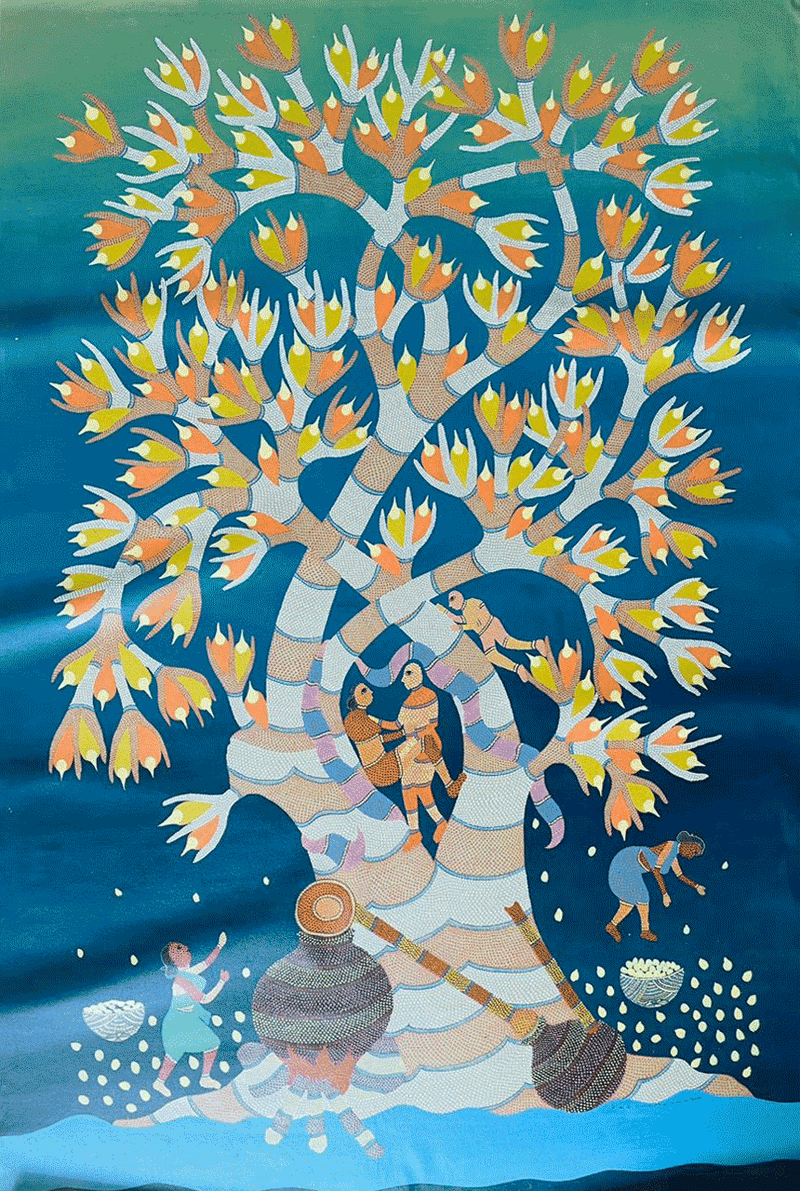 Buy Mahua tree in Gond by Venkat Shyam