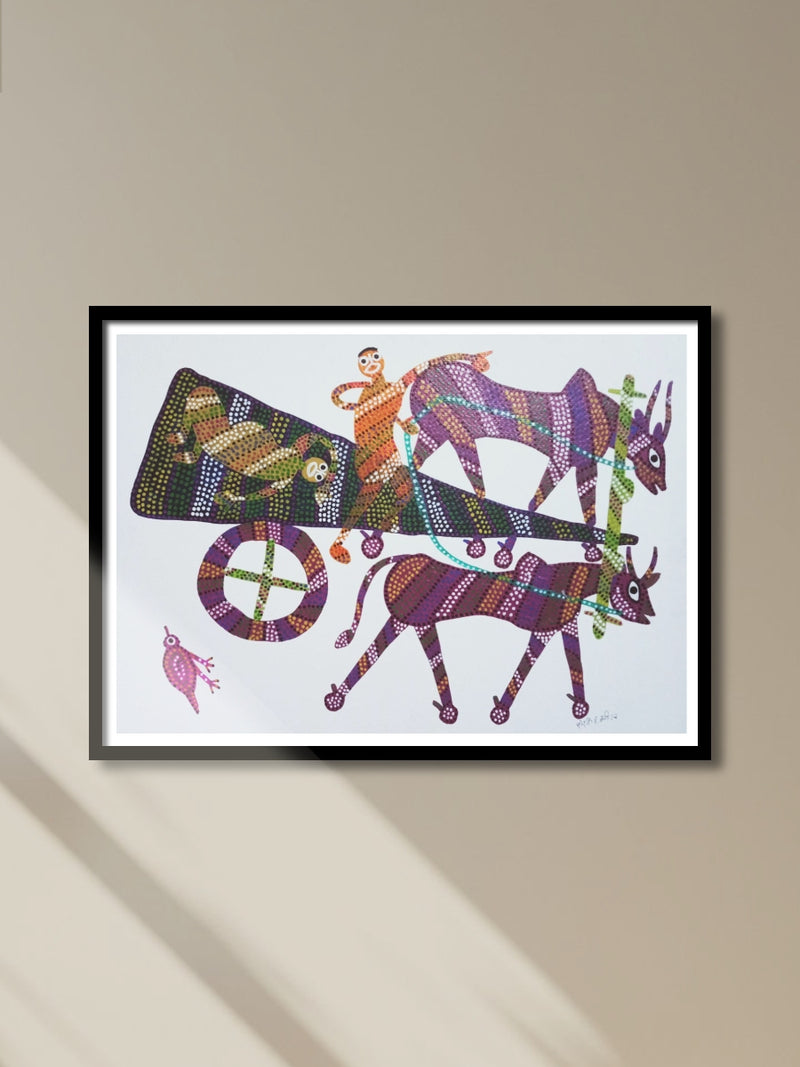 Shop Bullock cart in Bhil by Shersingh Bhabor