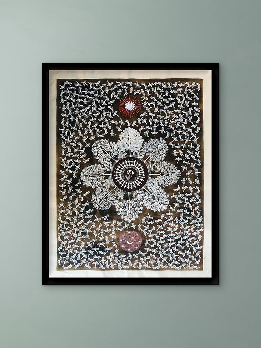 Shop Elements of Nature, Warli Art by Dilip Bahotha
