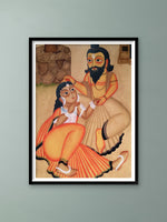 Shop Guru's Blessings: Kalighat Art by Bapi Chitrakar