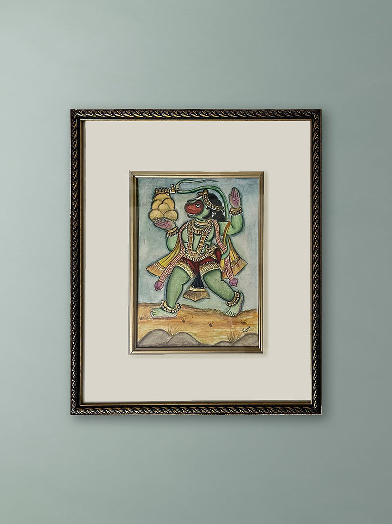 Shop Hanumanji In Mysore painting by Hemalatha B 