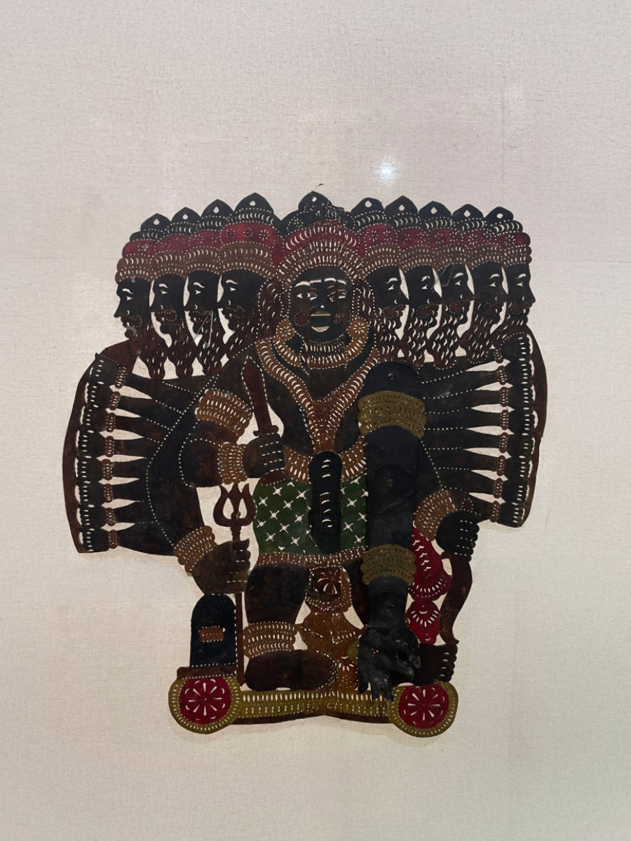 Buy Ravana in Leather Puppetry by Rajeev Pulavar