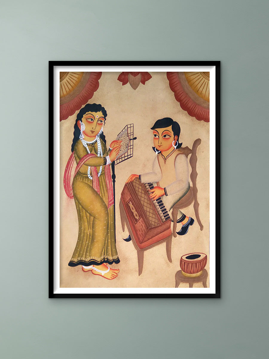 Shop Soulful Wisdom: Kalighat Art by Bapi Chitrakar