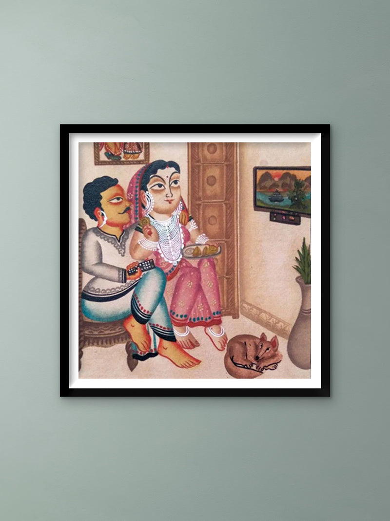 Shop Tales of Family:Kalighat Art by Bapi Chitrakar