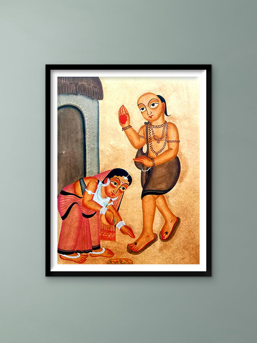 Shop The Devotion in Kalighat Art by Bapi Chitrakar