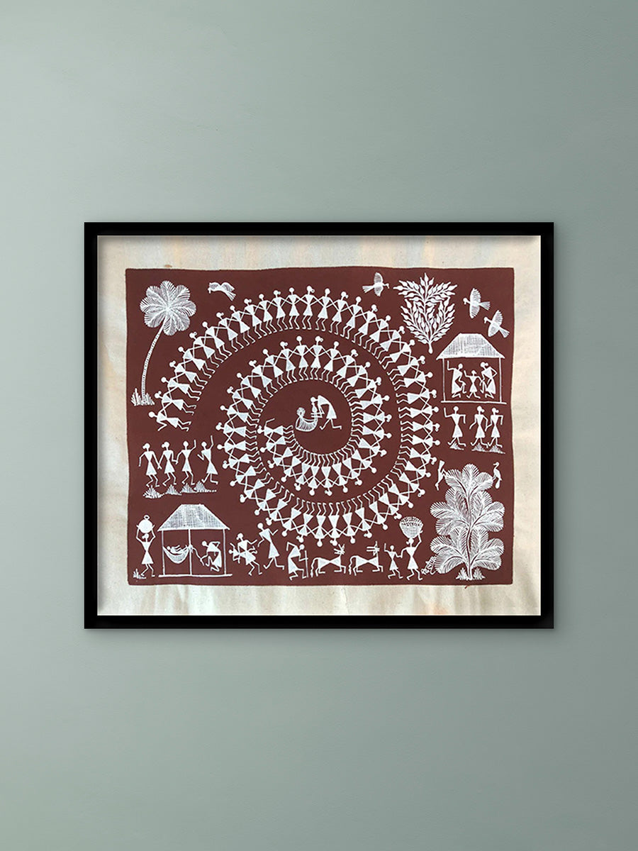 Shop Tribal Celebration, Warli Art by Dilip Bahotha