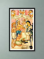 Shop Zamindar Babu in Kalighat Art by Bapi Chitrakar